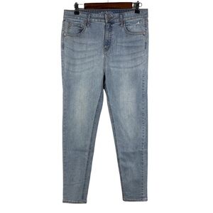 Wild Fable High Rise Skinny Jeans Women's 12‎ Light Blue